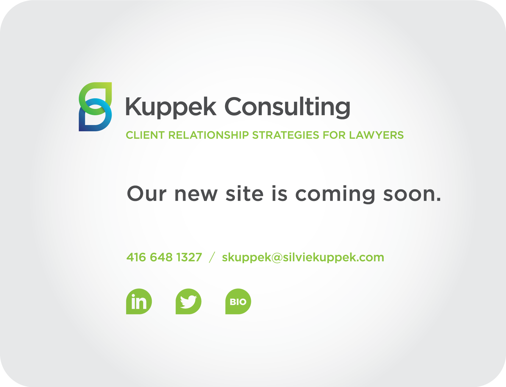 Kuppek Consulting - Client Relationship Strategies for Lawyers.
